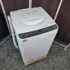 8657‼️関西エリア配送設置可🙌‼️最新2024年製✨穴なし洗濯槽でカビブロック✨SHARP 7kg 洗濯機