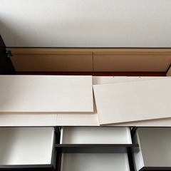 ニトリ　収納付きベッドフレームの画像