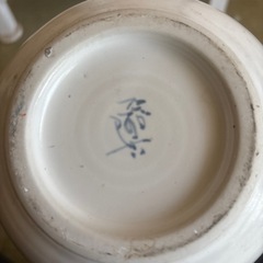 九谷焼 阿古造鶴壺飾り骨董 華道具 花器  2個セット の画像