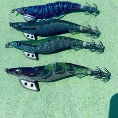 魚釣りのエギ