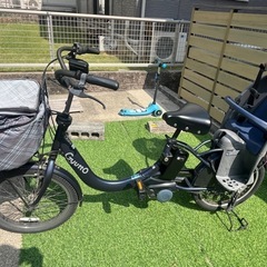 電動自転車　チャイルドシート付き　