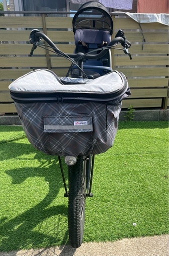 電動自転車　チャイルドシート付き　