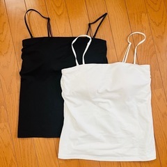 ユニクロ　キャミソール　2点セッ　未着用　新品