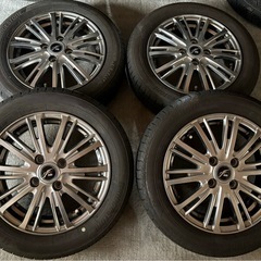 155/65R14 ブリヂストン夏タイヤホイールセット4本 