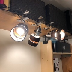 ニトリのクリップ式ライト3点
の画像