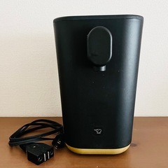 象印　デザイン電気ポット ブラック ゴールドの画像