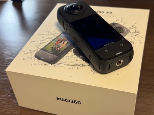 ビデオカメラ、ムービーカメラ insta360x4