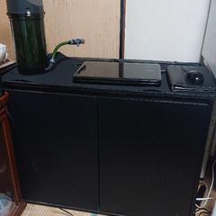 本日限定。GEX製90cm 木製台 黒色 細かな傷 取れない汚れ...