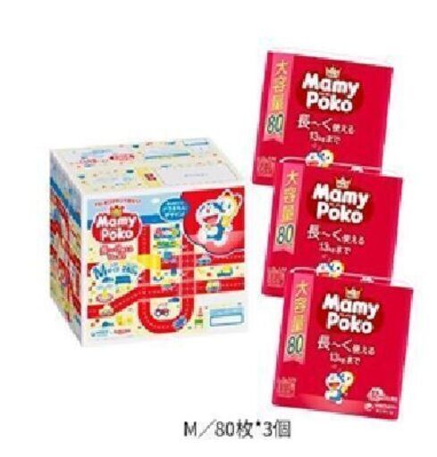 マミーポコパンツ オムツ ドラえもん M 240枚（80枚&times;3）
