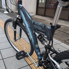 【パナソニック】　デュアルステージ　マウンテンバイク　26インチ　3ｘ7段変速　整備済の画像