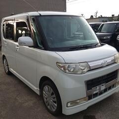 20年タントカスタム！白！車検2年