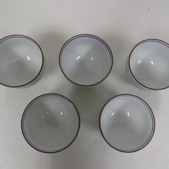 未使用品 有田焼 幸山作 湯呑5客揃 煎茶揃 ペルシャ唐草 木箱付きの画像