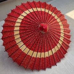 お洒落な番傘　フォトなどが趣味の方や和風インテリアにいかがでしょ...