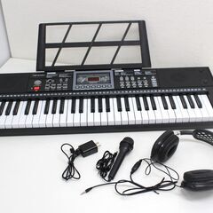≪ZR572ジ≫ 通電/音出しOK 美品 夢グループ ガイド機能付き 電子ピアノ TSP-670DH 61鍵盤 楽器/鍵盤楽器/器材音楽 ヘッドホン入りの画像