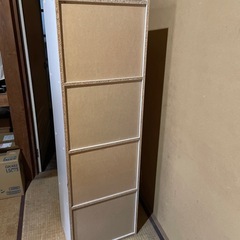 4段カラーボックス　収納　の画像