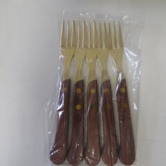 未使用品 YAMANI ヤマニ 景春窯 オリエントパスタ皿 5枚セット フォーク付き パスタプレート の画像