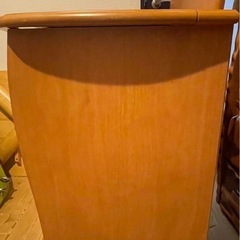 ヴィンテージ家具　コンセント穴付き　鏡台　ドレッサー　化粧台　鏡収納　デスクの画像