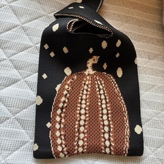 未使用カボチャ柄バックの画像