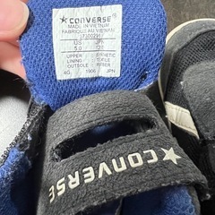 コンバーススニーカー　12cmの画像
