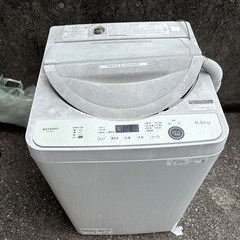 シャープ　洗濯機　5.5kg 2020年製造