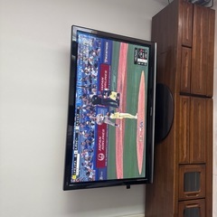 50㌅Panasonicビエラ、Blu-ray、テレビ台の3点セットの画像