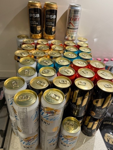 【6/21((土))20時〜限定】ビールまとめ売り　78本