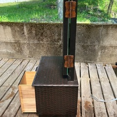 高級和家具　三面鏡の画像