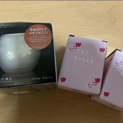 キャンドル3個セット