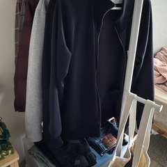 無印良品 スチールパイプハンガーラックの画像