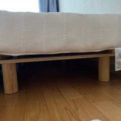 ベッド　セミシングル　の画像
