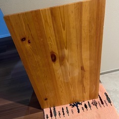 無印良品　天然木　折りたたみローテーブル　サイズは写真に