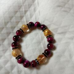 今人気ピンクタイガーアイ