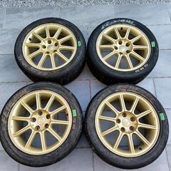 インプレッサGDB　純正タイヤホイールセット 235/45/r17