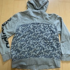 adidas ジップアップ　パーカー　XLの画像