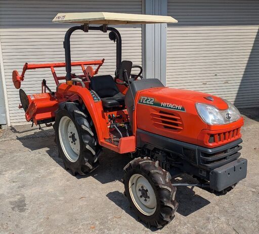 鹿児島発　日立（クボタOEM)　ディーゼルトラクターTZ22（KT22）パワステ、キャノピー