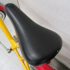 サビ多め ASAHI INNOVATION FACTORY 子供用自転車 16インチ イエロー 切替無し カゴ無し キッズサイクル 苫小牧西店の画像