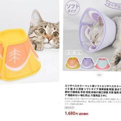 柔らかソフト/犬猫エリザベスカラー（中古）の画像