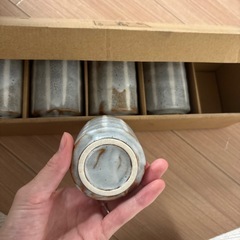 湯呑み五つセット「新品未使用」の画像