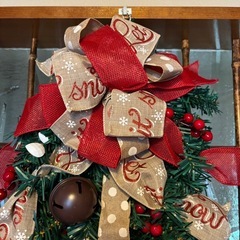 お値下げ　クリスマスリース オーナメントの画像