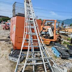 アルミ製 はしこ脚立3mー3.5mの画像
