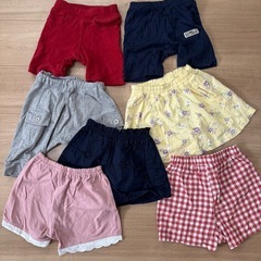 女児ショートパンツ7枚　サイズ90