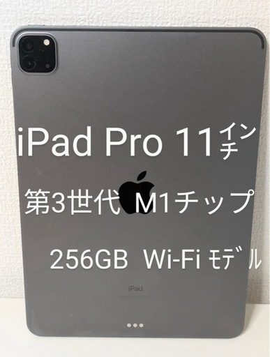 iPad Pro 11インチ Wi-Fiモデル 256GB 第三世代