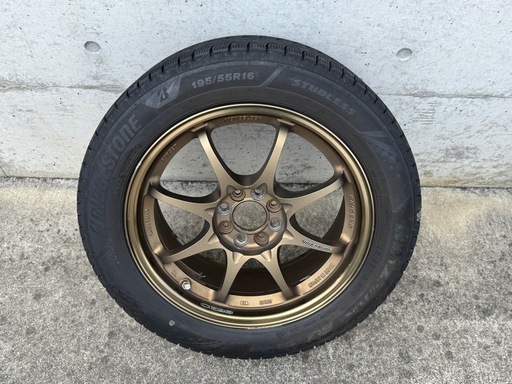 RAYS レイズ CE28N 16インチ (PCD100 4H 7j＋42)  タイヤホイールセット