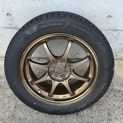 RAYS レイズ CE28N 16インチ (PCD100 4H 7j＋42)  タイヤホイールセットの画像