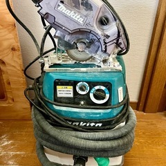 マキタ有線125ミリ丸鋸、集塵機セット