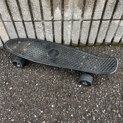 penny プラスチックスケートボード 黒の画像