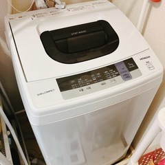 洗濯機 5kg  0円
