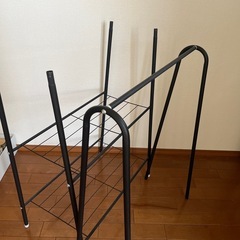 スチールハンガーラック　軽量の画像
