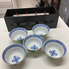 A2506-002 有田焼 湯呑み5客セット ※バラ売り不可 未...