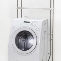 洗濯ラック　洗濯機上収納  ランドリーラック　ステンレス　ランド...